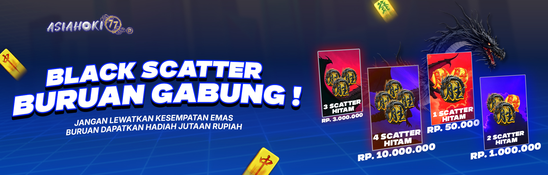 EVENT BERBURU SCATTER HITAM