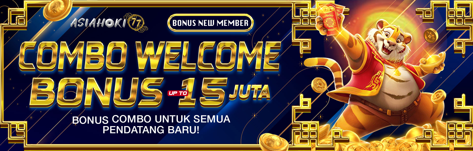 WELCOME BONUS NEW MEMBER