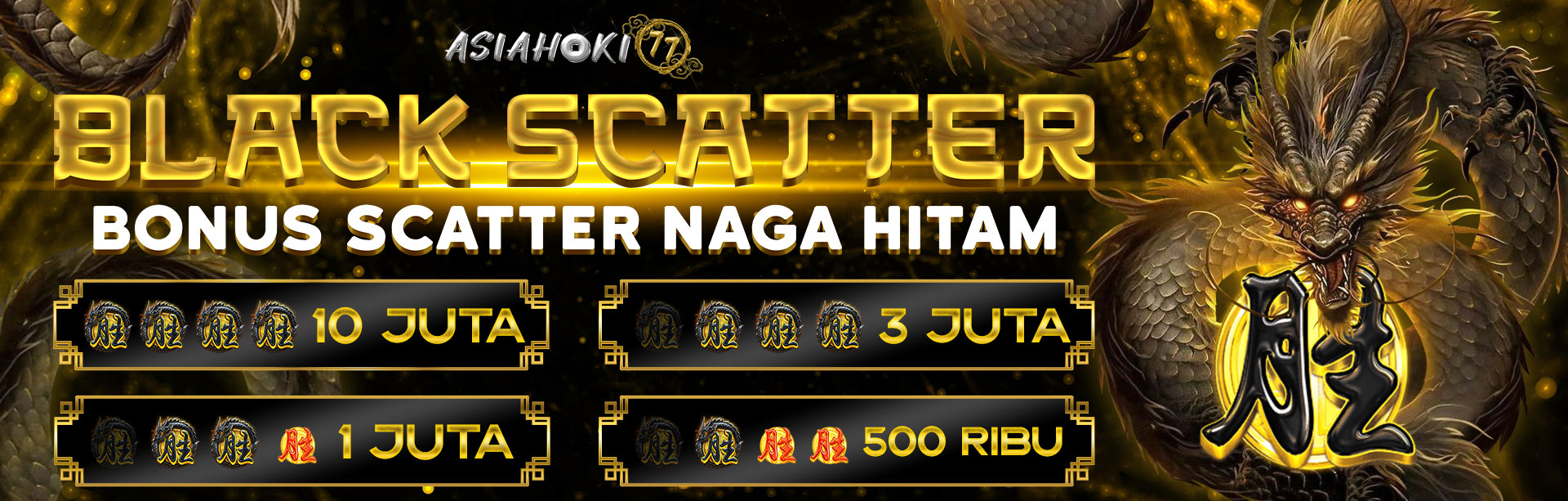 EVENT BERBURU SCATTER HITAM