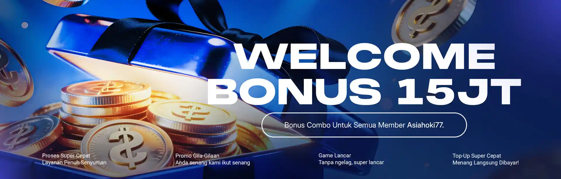 WELCOME BONUS NEW MEMBER
