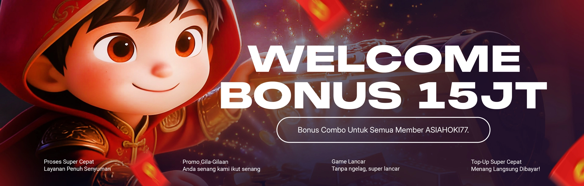 WELCOME BONUS NEW MEMBER