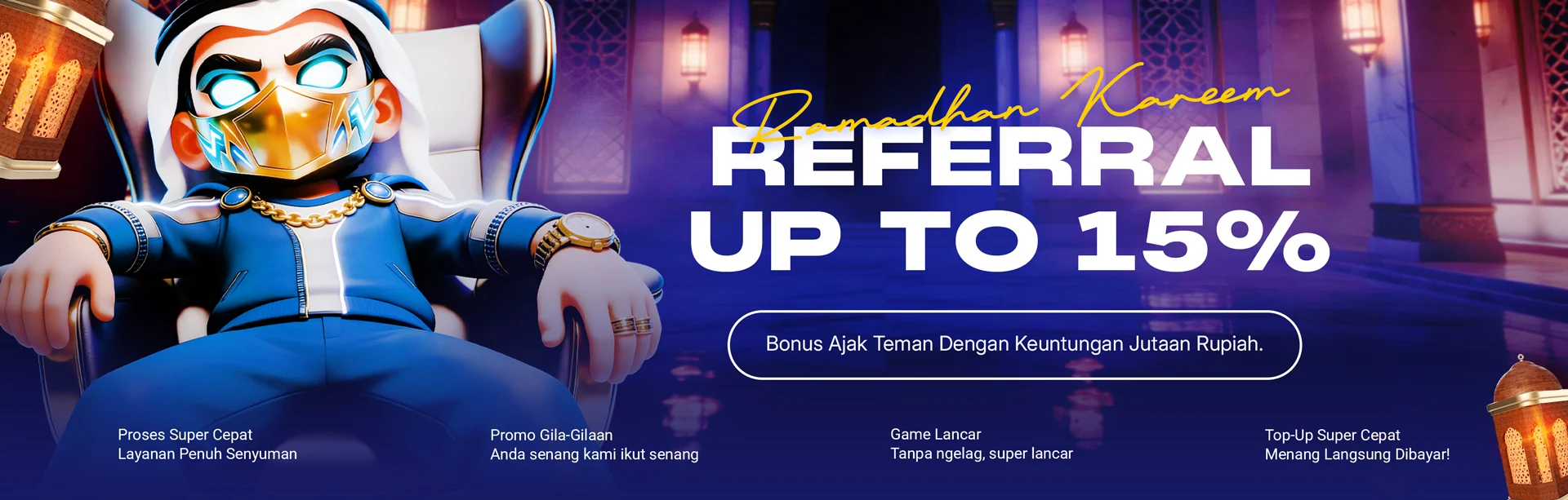 EXTRA REFFERAL UP TO 15%