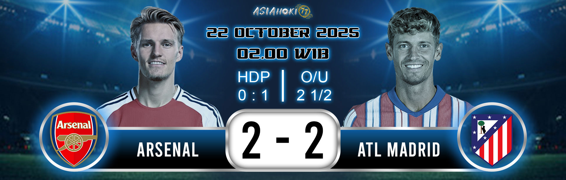ARSENAL VS ATL MADRID