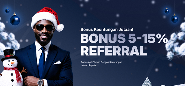 EXTRA REFFERAL UP TO 15%