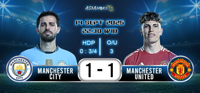 MANCHESTER CITY VS MANCHESTER UNITED