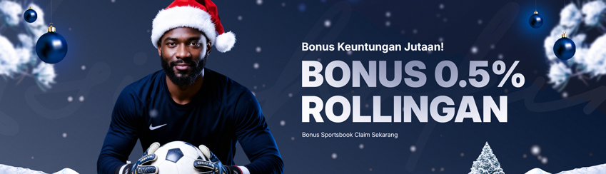 BONUS ROLLINGAN SPORTSBOOK 0.5%
