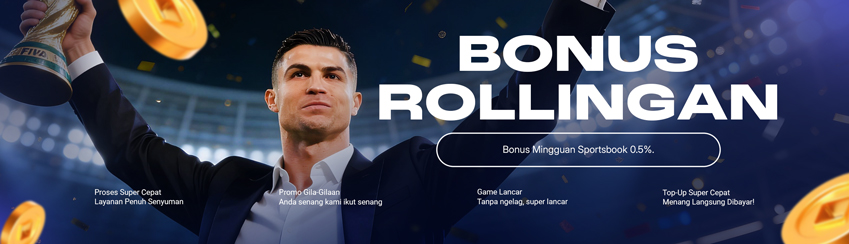 BONUS ROLLINGAN SPORTSBOOK 0.5%