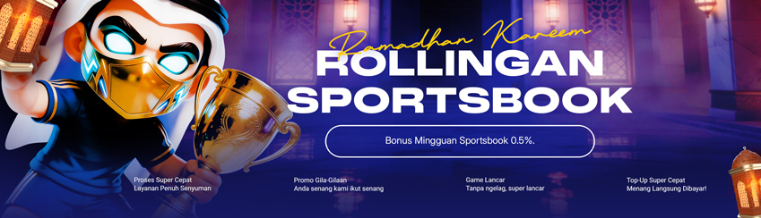 BONUS ROLLINGAN SPORTSBOOK 0.5%