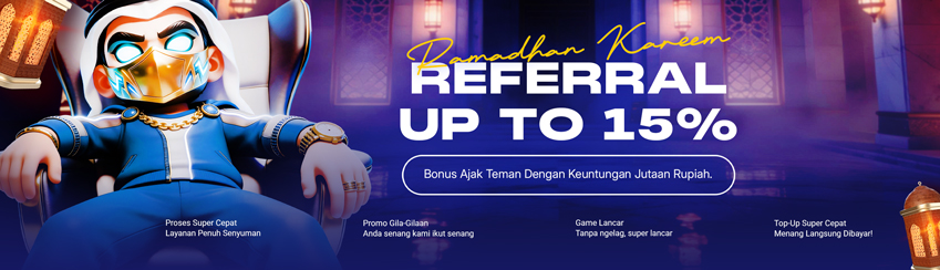 BONUS EXTRA REFFERAL UP TO 15%